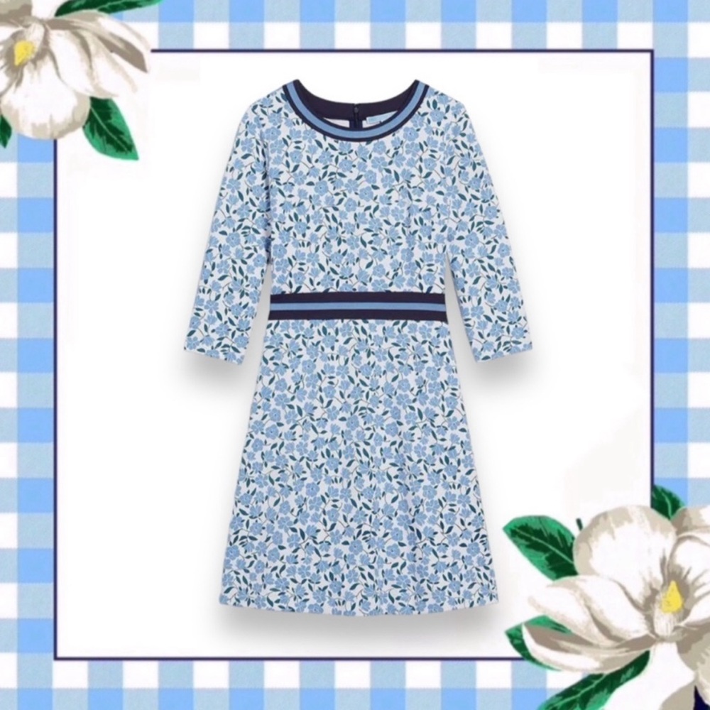 NWT Draper James Persley 3/4 Sleeve Dress